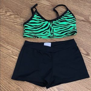 Girls dance wear set